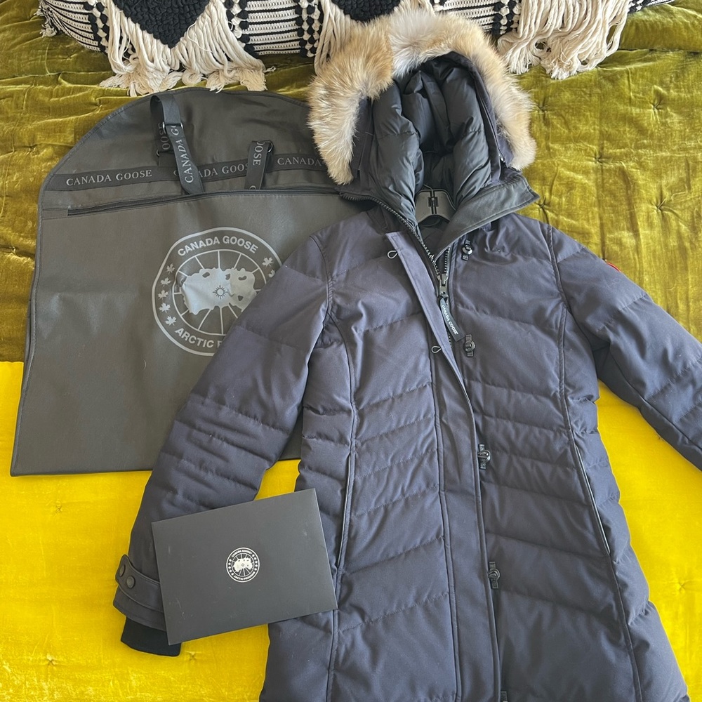 Canada Goose Lorette Parka - Marine Navy